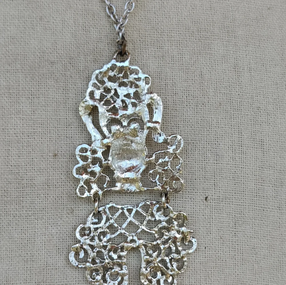 🐩 Vintage poodle pendant necklace - Picture 6 of 7